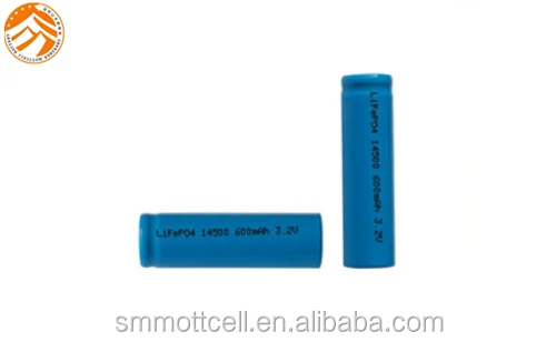 IFR14500 3,2 V 600 mAh bateria lifepo4 4