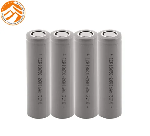 IEC62133 Cylinder Li Ion High Temperature Lithium Battery 18650 3.7v 2600mah 5