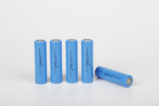 IEC62133 Cylinder Li Ion High Temperature Lithium Battery 18650 3.7v 2600mah