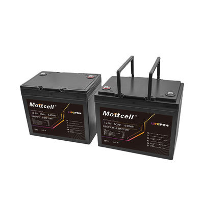 IP67 chroniony 50A 12V Lifepo4 Bateria M8 Terminal 640Wh Pojemność / 3000-5000 cykli