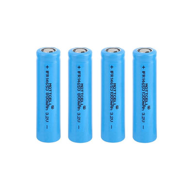 3.2V 1000mAh 800mAh Cylinder Lithium Battery Lifepo4 IFR 14650 Do światła słonecznego