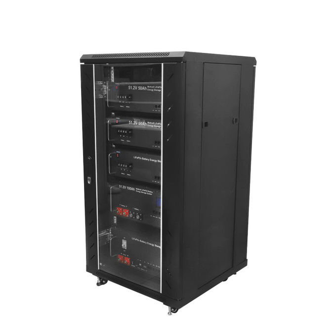 48V 100h Lifepo4 19 ̊RACK ESS Przemysłowy zestaw baterii litowych System magazynowania energii dla telekomunikacji 3